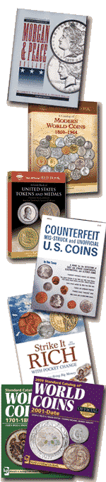 Books about coin collecting and investing